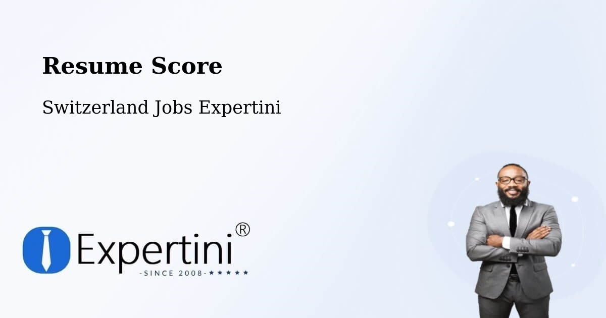 Resume Score & Job Description Match Tool – Worb - Switzerland Jobs Expertini